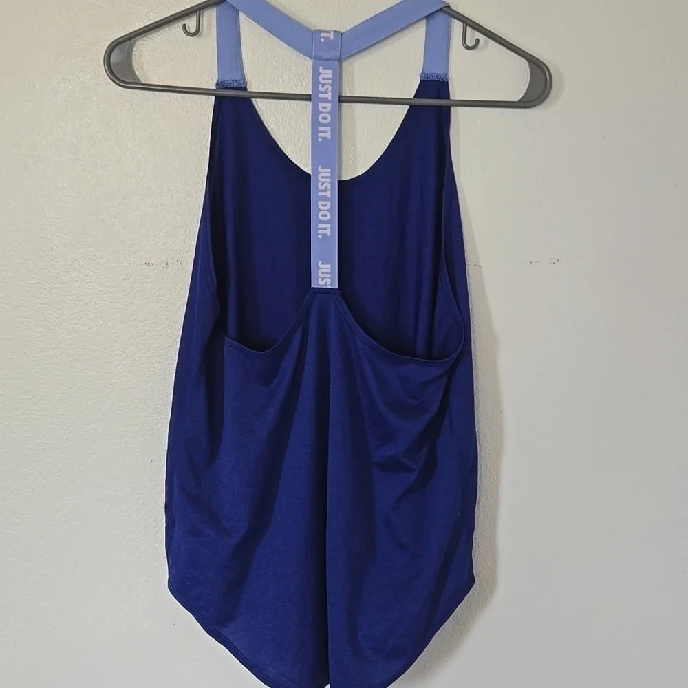 Nike Dri-Fit | Navy T-back Tank Top Size Small